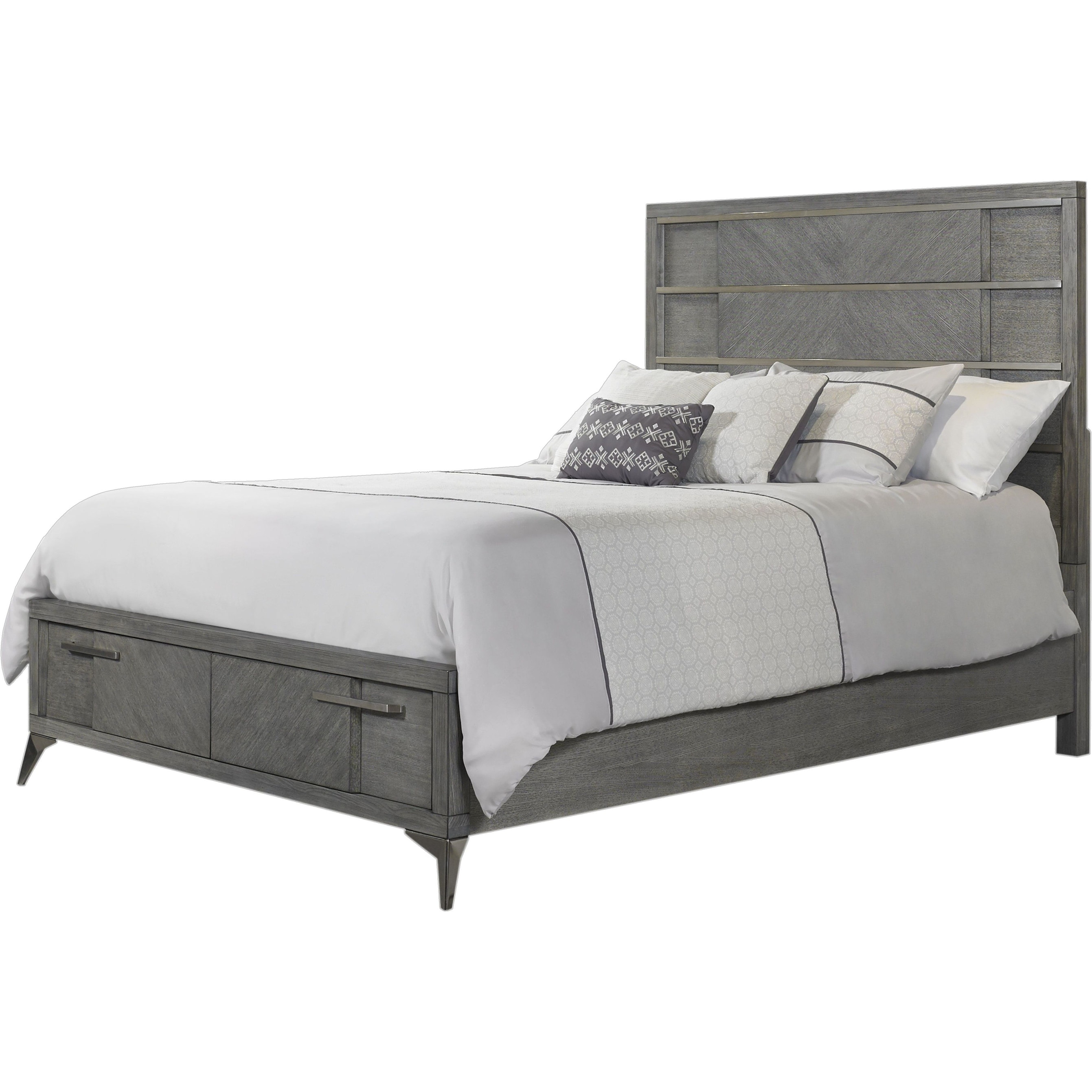 Aries Bed With Footboard Storage