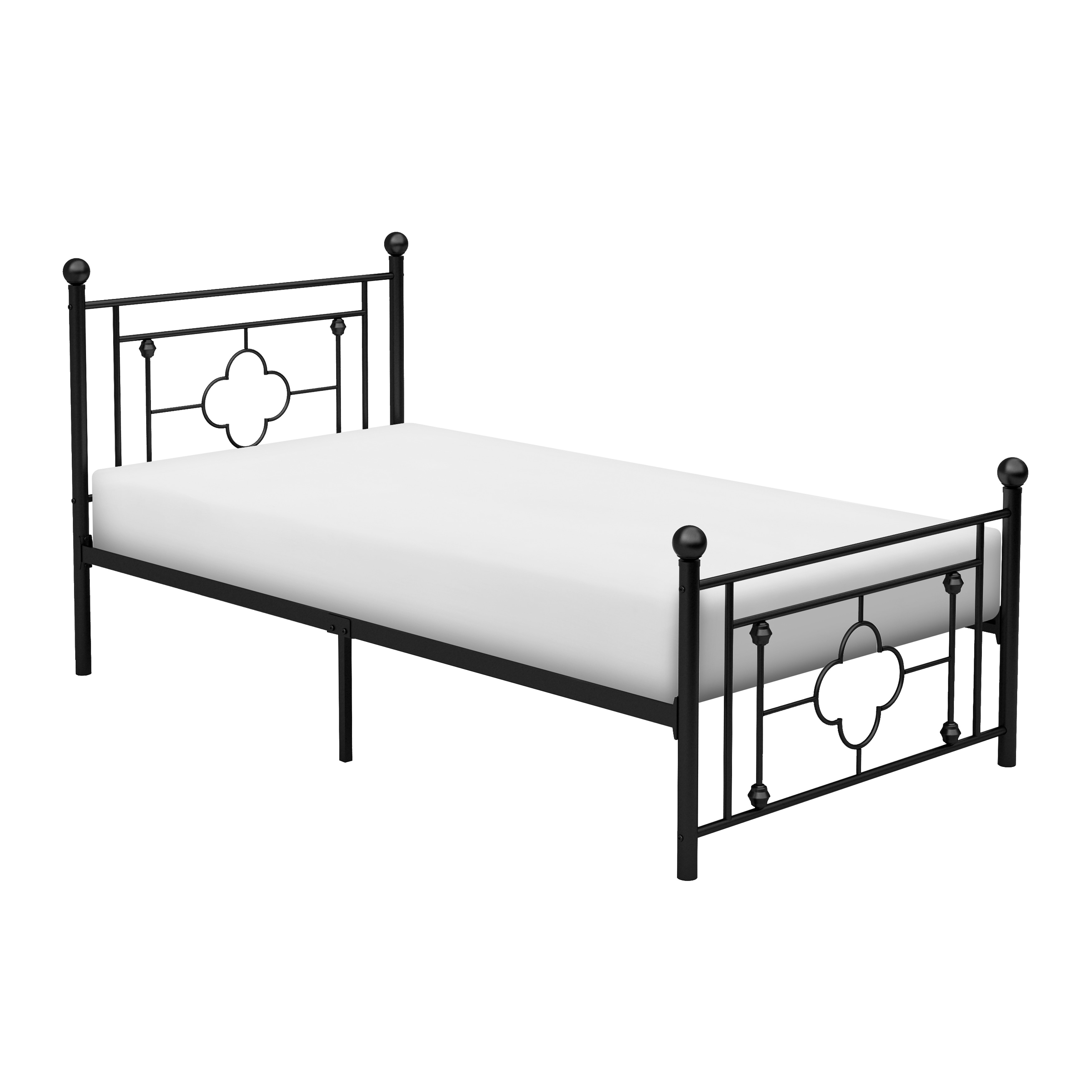 Keller Qua-trefoil Metal Bed