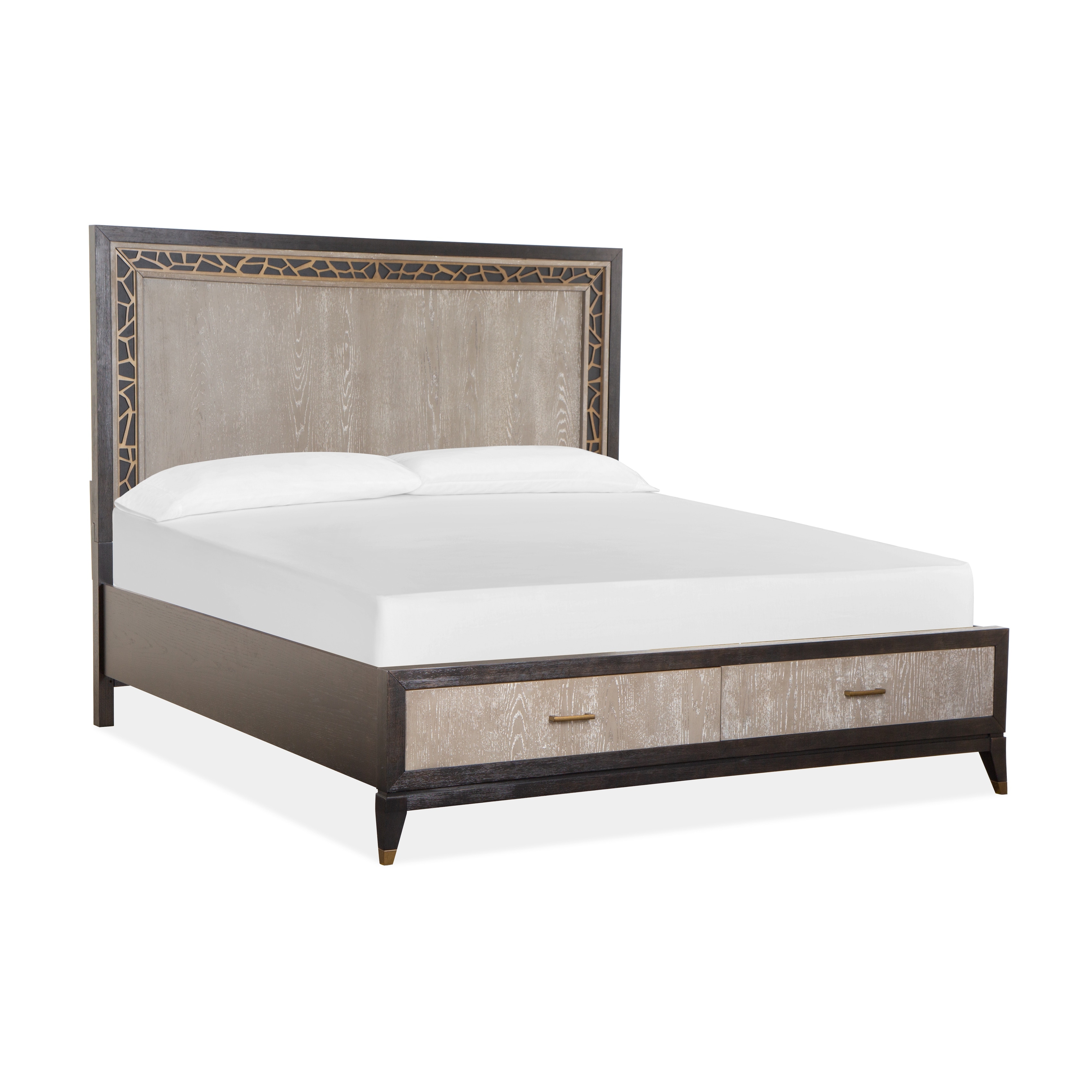 Ryker Complete King Panel Storage Bed