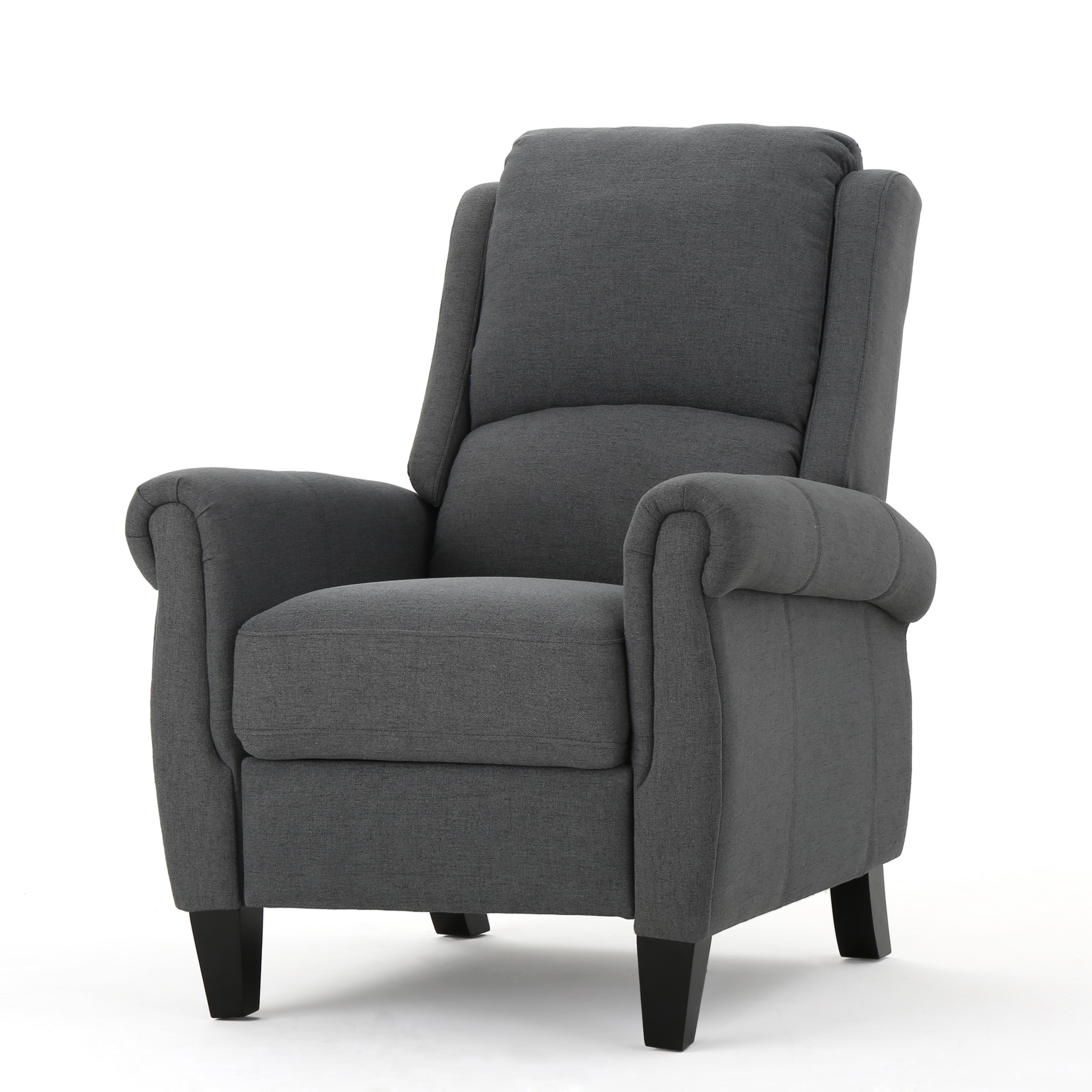 Haddan Fabric Recliner Club Chair By Christopher Knight Home