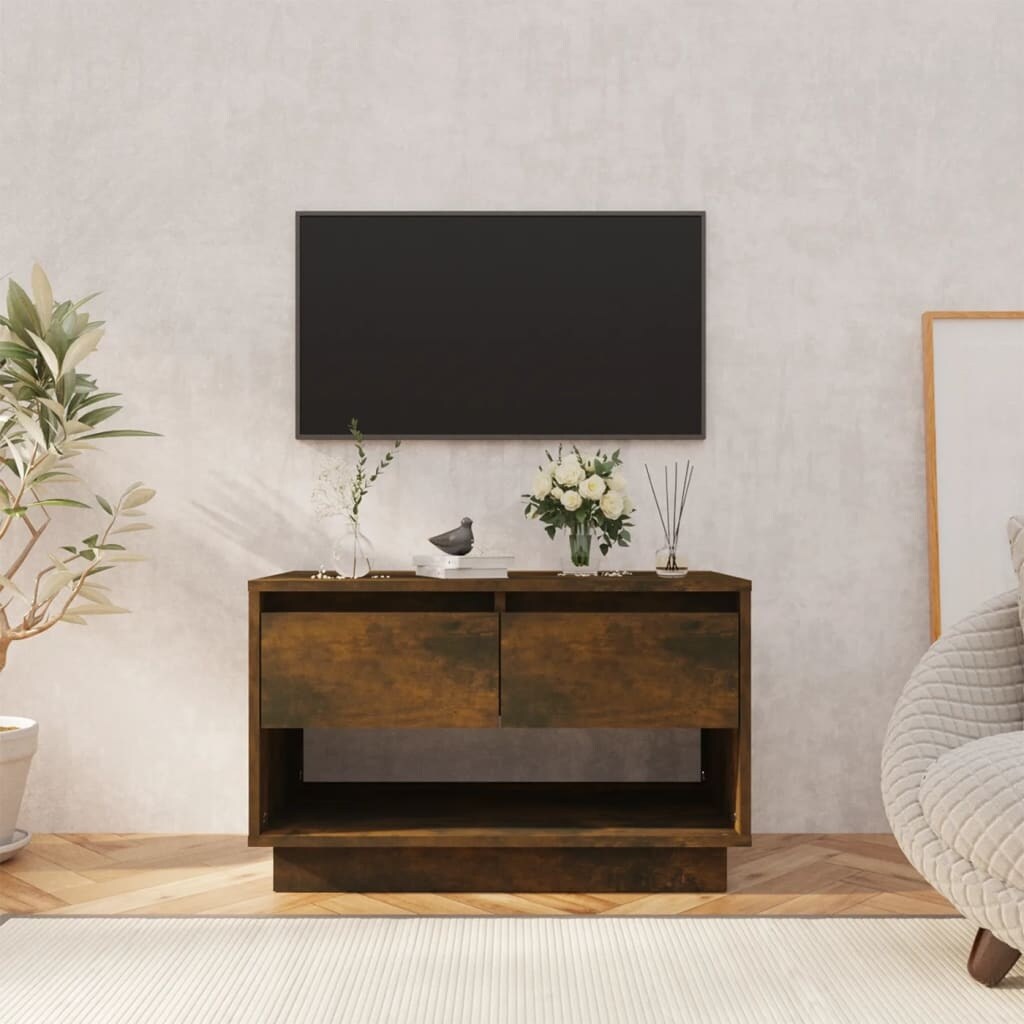 Vidaxl Tv Stand Tv Console Sideboard Tv Unit Home Media Unit Engineered Wood - 27.6 X 16.1 X 17.3
