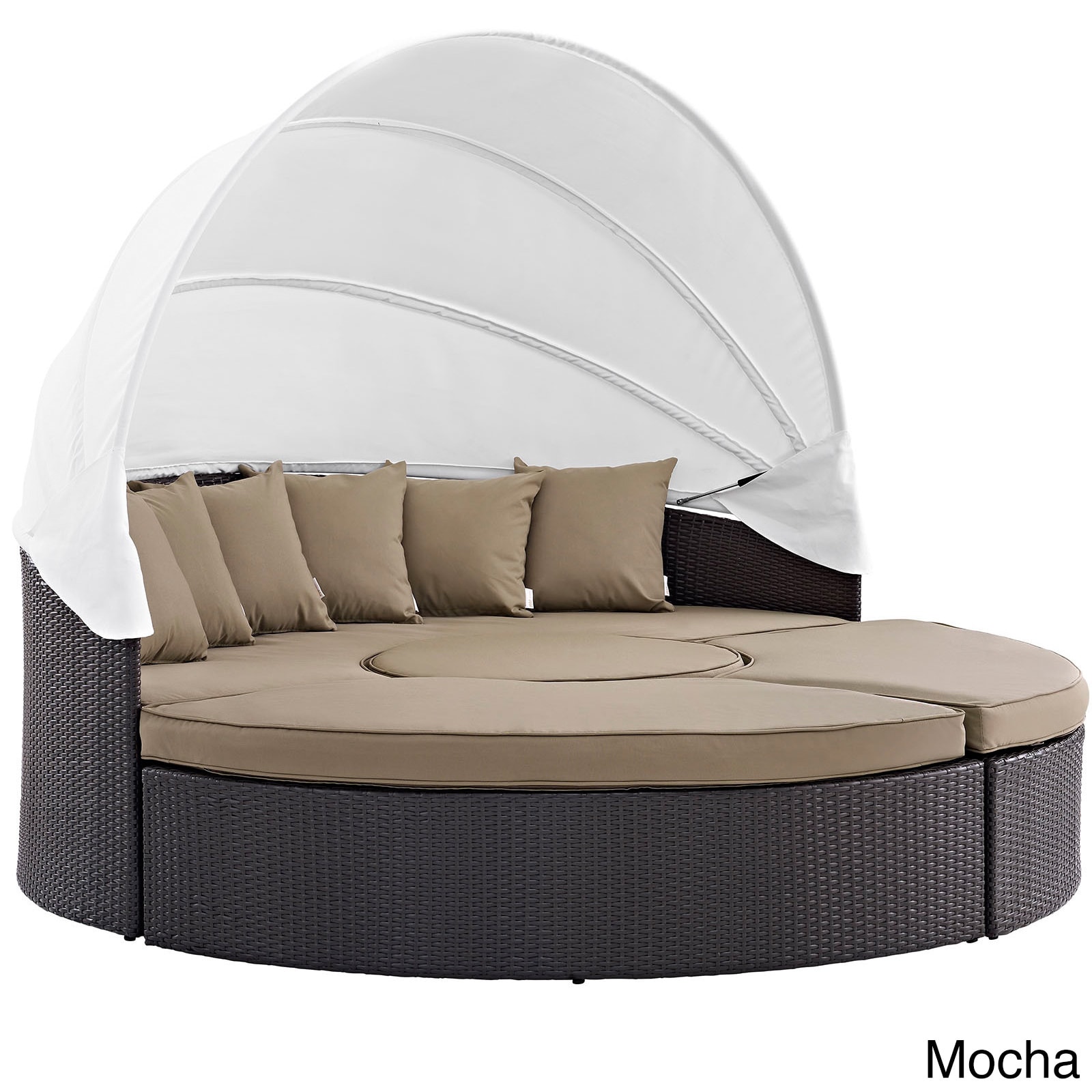 Convene 86-inch Canopy Outdoor Patio Daybed